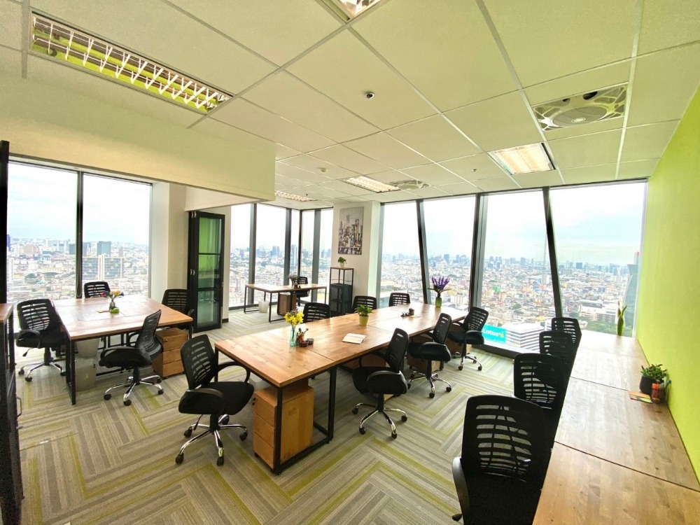 ให้เช่า Serviced Office ติด MRTพระราม9 มีห้องตั้งแต่ 1-60 คน หิ้วโน๊ตบุ๊คเข้าทำงานได้ทันที เฟอร์ครบถ้วน ไม่ต้องลงทุนตกแต่ง พร้อมสิ่งอำนวยความสะดวกครบถ้วน