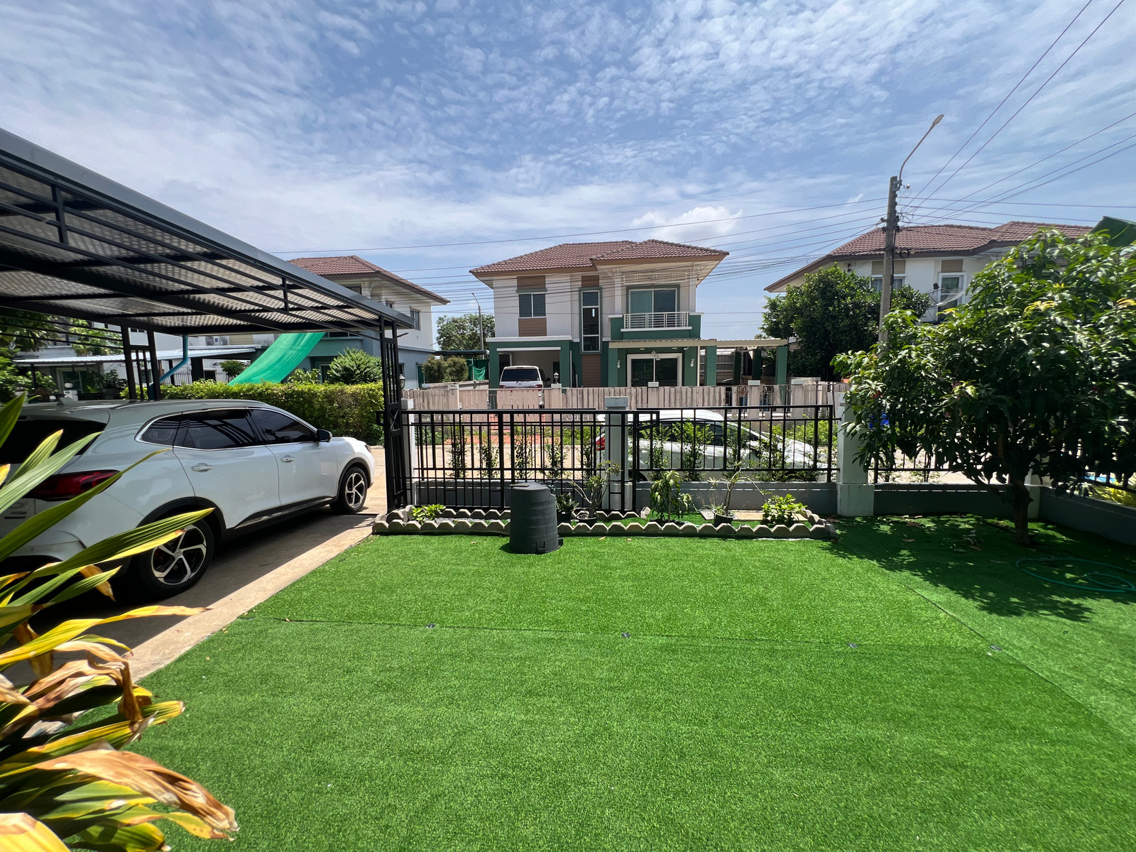 🚩 Datached House for rent Pruksa Village, Village 5, Bang Yai, size 55 sq.wa.