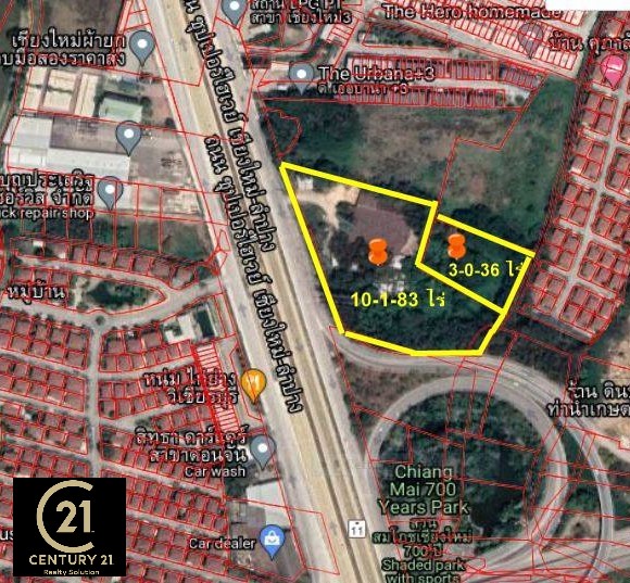 ขายที่ดิน14ไร่เศษ ติดถนนซุปเปอร์ไฮเวย์ เชียงใหม่-ลำปาง และ ติดถนนสวนสมโภชเชียงใหม่700ปี – รูปที่ 4