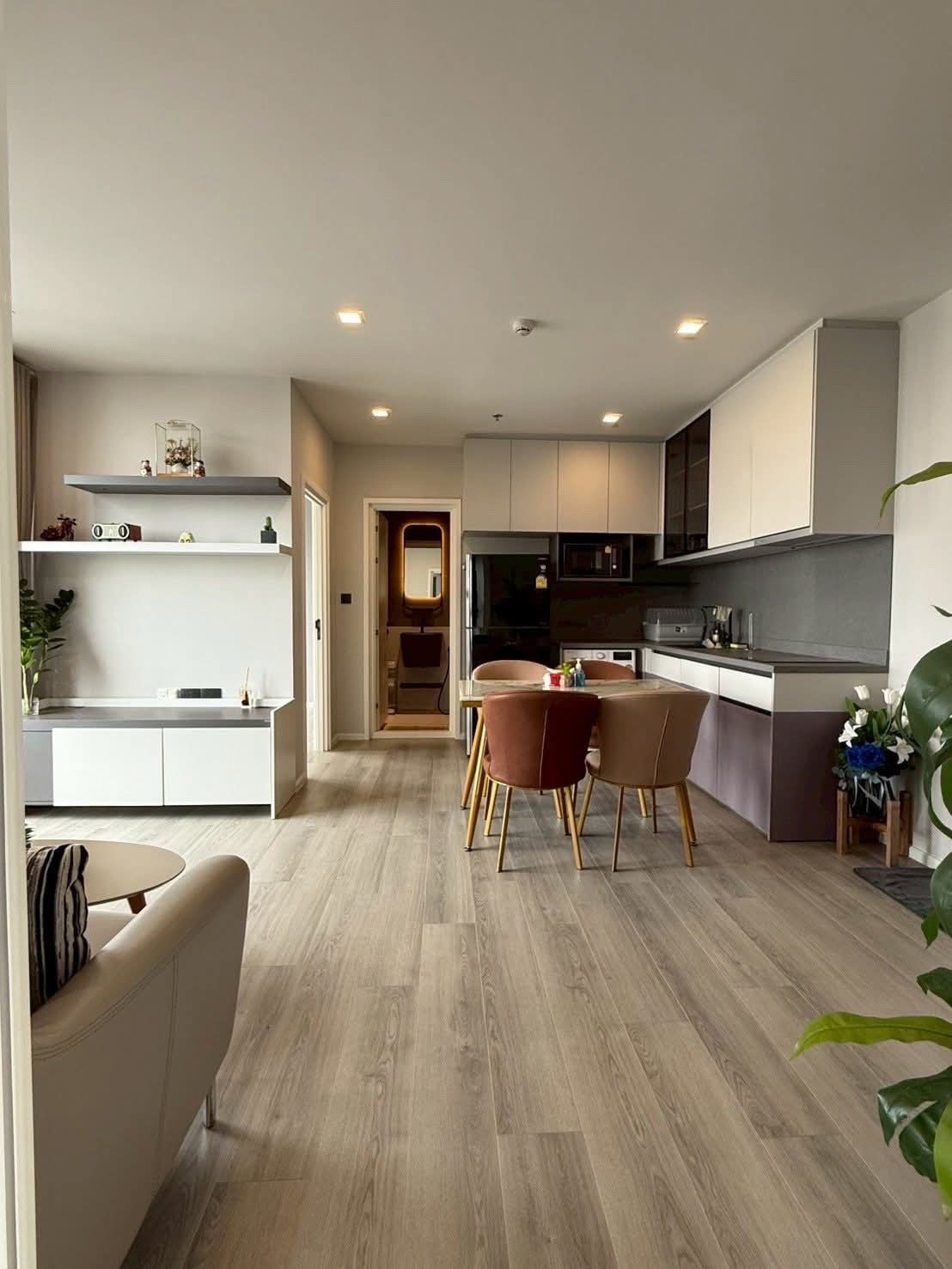 🔥Rent a beautiful room but complete, high floor, river view, The key Rama 3