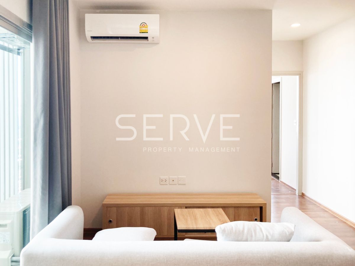 🔥ลดเยอะมาก! ห้องมุม 2นอน ชั้นสูงสุด 35+ วิวดีมาก เฟอร์จัดเต็มมาก ห้องพร้อมอยู่ บนทำเลดีๆ ใกล้ MRT ศูนย์วัฒนธรรม @  Noble Revolve Ratchada 2 – รูปที่ 3