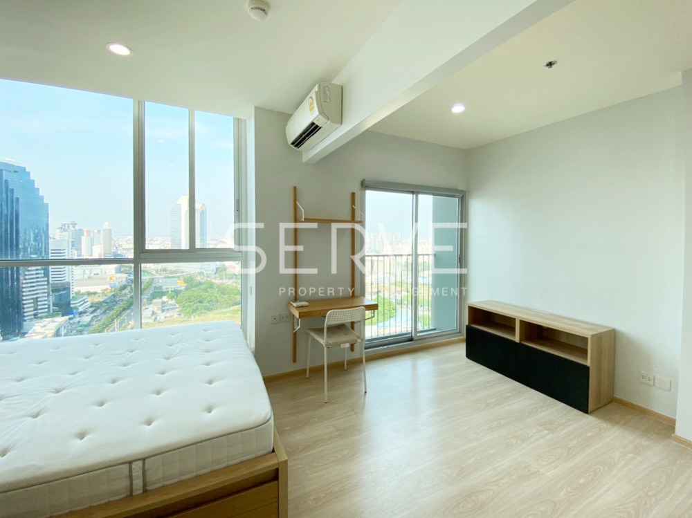 Large Studio High Fl. 25+ Good View &amp; Good Location MRT Thailand Cultural Center 80 m. at Noble Revolve Ratchada 1 Condo/ For Sale – รูปที่ 2
