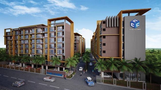 Rent Cube Plus Chaengwattana 10, No. E 807 near Lak Si Station, Red Line, 8th floor, complete equipment