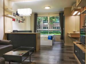 Urgent rent!! D-Condo Campus Resort Bangna D-Condo Campus Resort Bangna, near ABAC University, Bangna, size 30 sqm.