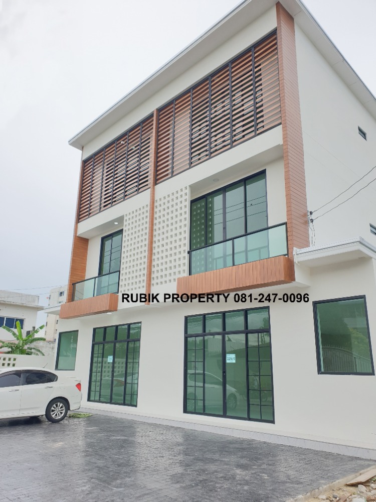 Home Office 3.5 floors, new building, Jai Outdoor Wattana, hurry to sell 6.59 million Home Office 3.5 floors, new building, Jai Outdoor Wattana, hurry to sell 6.59 million
