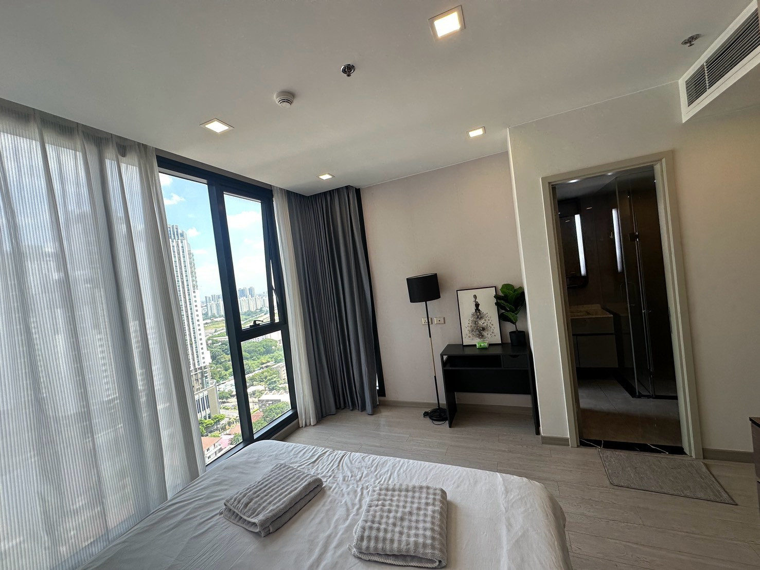 🌿 One 9 Five 🌿 ห้องสวย ตกแต่งครบ พร้อมเข้าอยู่ 🛏 2 ห้องนอน 58 ตร.ม ติด MRT พระราม 9 – รูปที่ 4