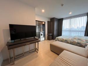 For rent Condo for rent Elio del nest (Elio del Nest) Studio 26.5 sq m Price: 9,000 baht Building C, complete electrical appliances.