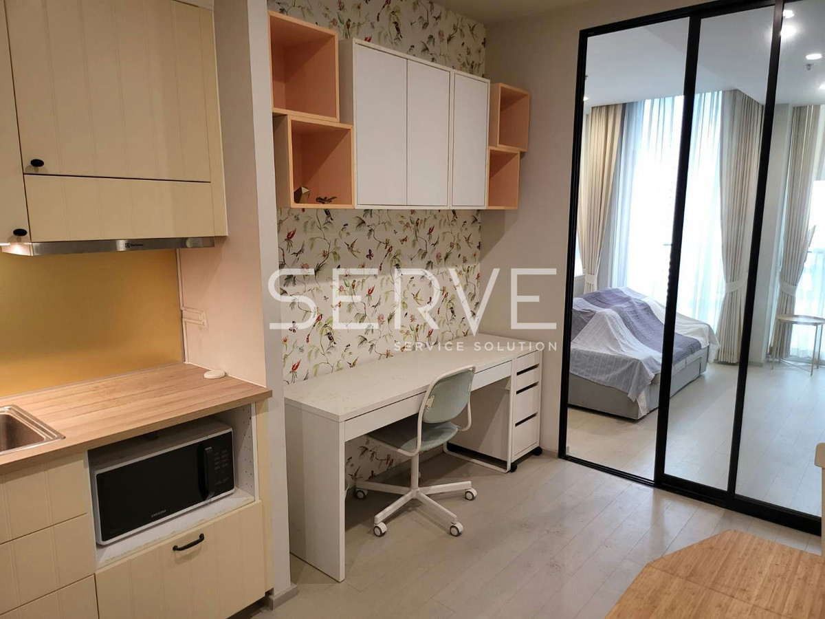 🔥30K🔥- Studio with Partition 48.91 sq.m. High Fl. 10+ Perfect Location Connecting to BTS Phloen Chit at Noble Ploenchit Condo / For Rent – รูปที่ 3
