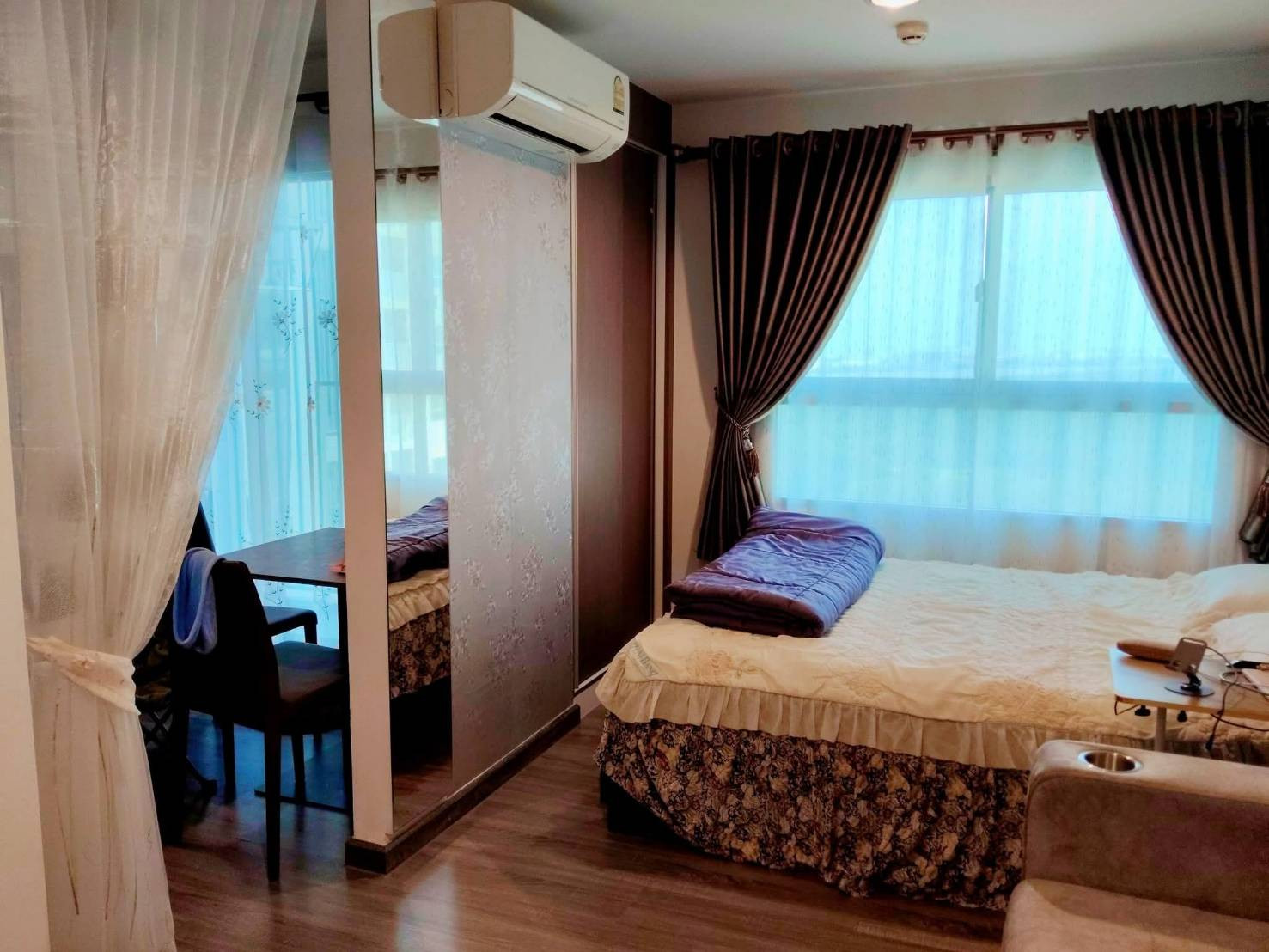 🛟Condo for rent: The Trust Condo@BTS Erawan, next to BTS Erawan, 29 sq m., beautifully decorated room, fully furnished, convenient transportation, only 8500- 🛟Condo for rent: The Trust Condo@BTS Erawan, next to BTS Erawan, 29 sq m., beautifully decorated room, fully furnished, convenient transportation, only 8500-