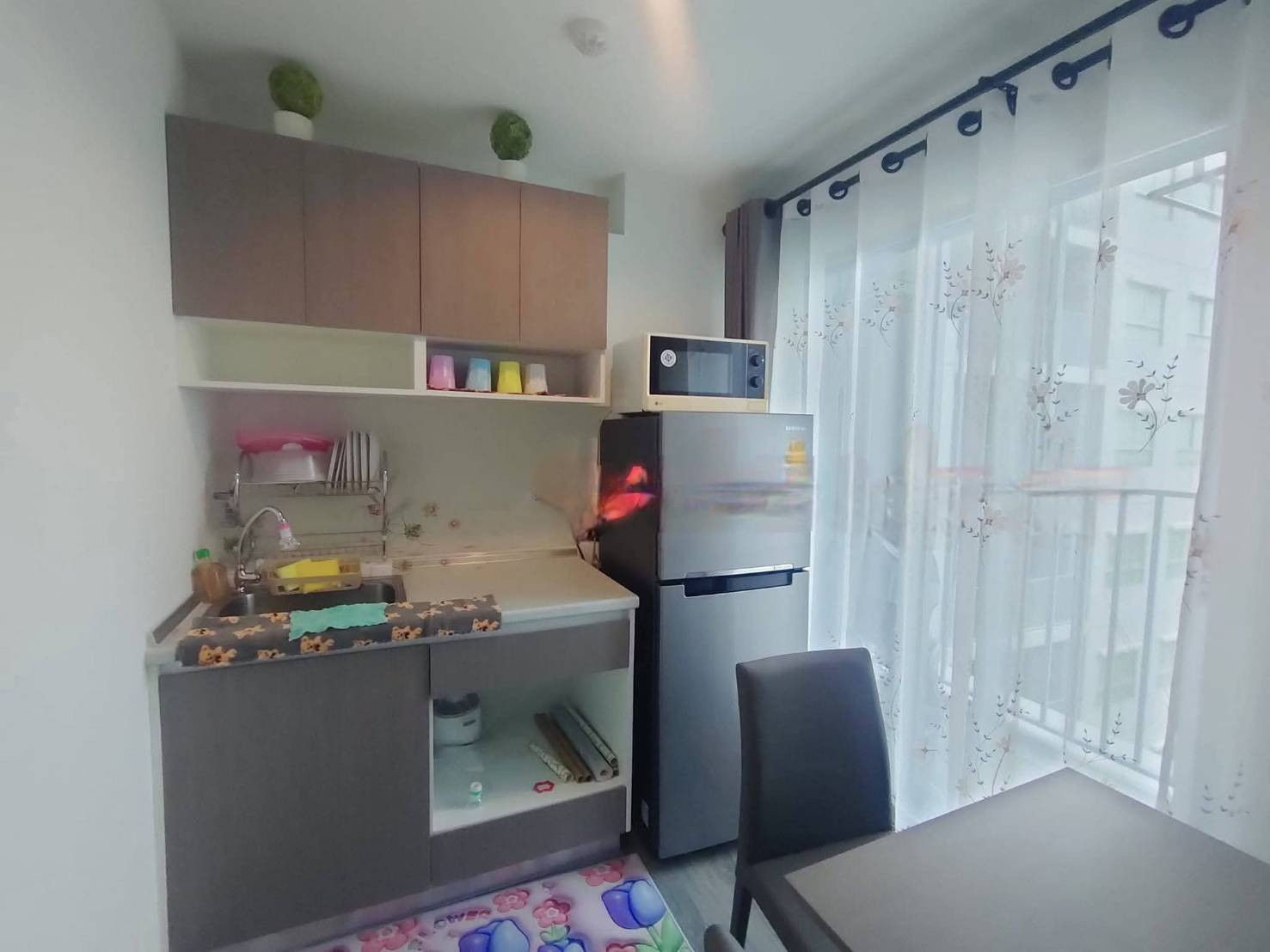 🛟Condo for rent: The Trust Condo@BTS Erawan, next to BTS Erawan, 29 sq m., beautifully decorated room, fully furnished, convenient transportation, only 8500- – รูปที่ 3