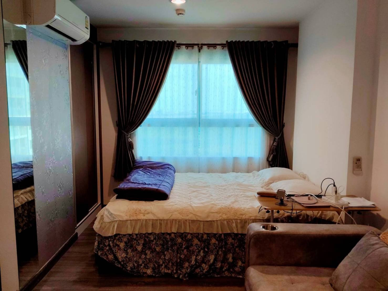 🛟Condo for rent: The Trust Condo@BTS Erawan, next to BTS Erawan, 29 sq m., beautifully decorated room, fully furnished, convenient transportation, only 8500- – รูปที่ 2