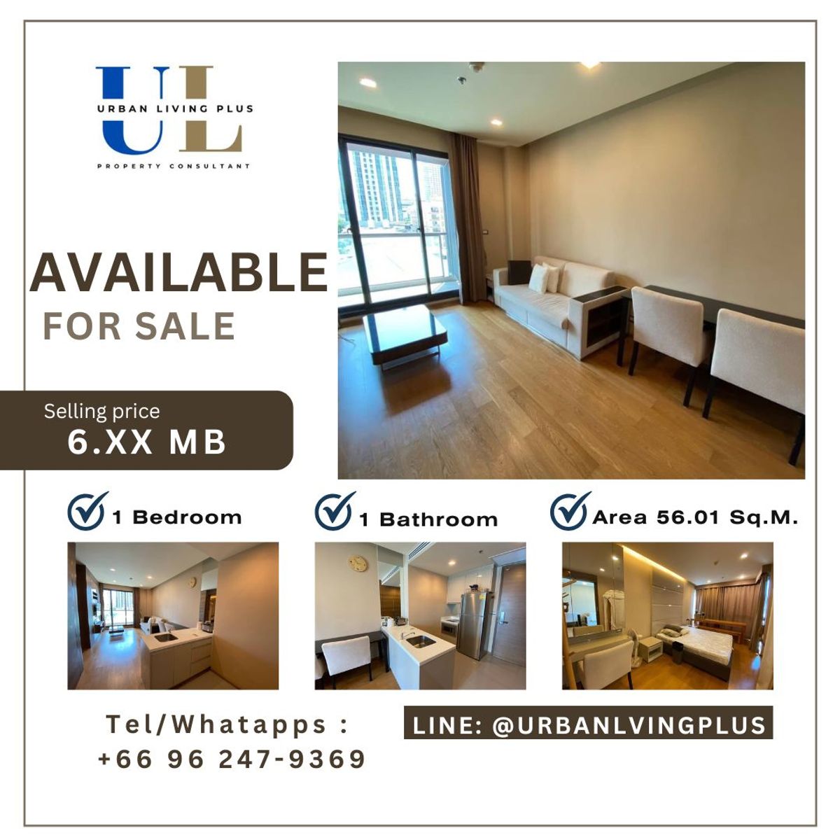 (UL2307068) นักลงทุนห้ามพลาด!! ขายพร้อมคนเช่า คอนโด ดิแอดเดรส สาทร 1 ห้องนอน 1 ห้องน้ำ 56.01 ตร.ม. Type ใหญ่🚩🚩 (UL2307068) นักลงทุนห้ามพลาด!! ขายพร้อมคนเช่า คอนโด ดิแอดเดรส สาทร 1 ห้องนอน 1 ห้องน้ำ 56.01 ตร.ม. Type ใหญ่🚩🚩