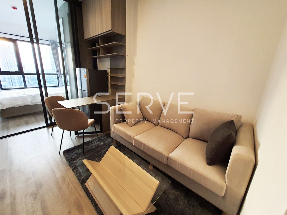 🔥16.5K🔥 - 1 Bed Plus+ 31.41 sq.m. High Fl. 10+ Newly Condo in Onnut Good Location BTS ON Nut 650 m. at KnightsBridge Prime Onnut Condo / For Rent