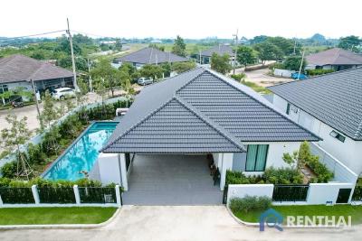 บ้านเดี่ยวสไตล์วิลล่า ทำเลใกล้ภูเขา บรรยากาศดีเหมาะกับการพักอาศัย