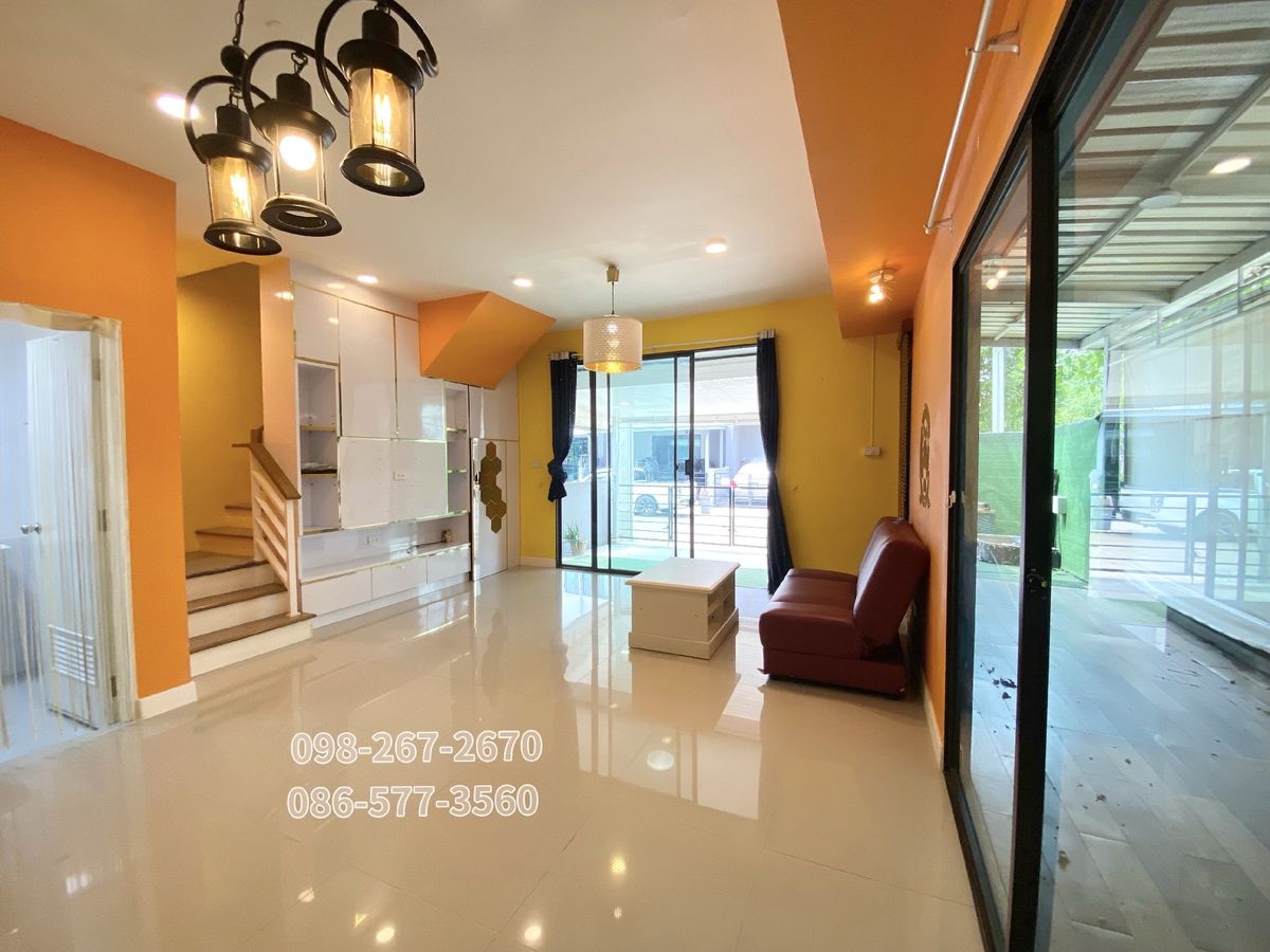 Townhome for rent, 2 floors, behind the corner of the Pleno Ratchaphruek project, near the Chao Phraya Market. – รูปที่ 3