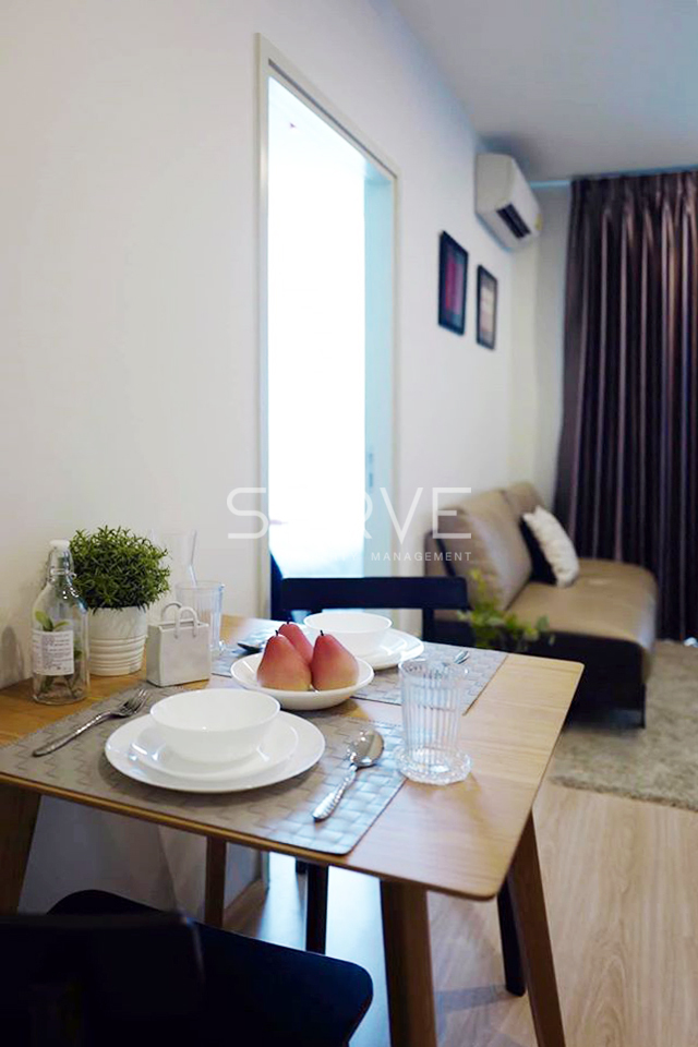 🔥1 Bed High Fl. 15+ Northeast Side Good Location MRT Thailand Cultural Centre 80 m. at Noble Revolve Ratchada 1 / For Sale