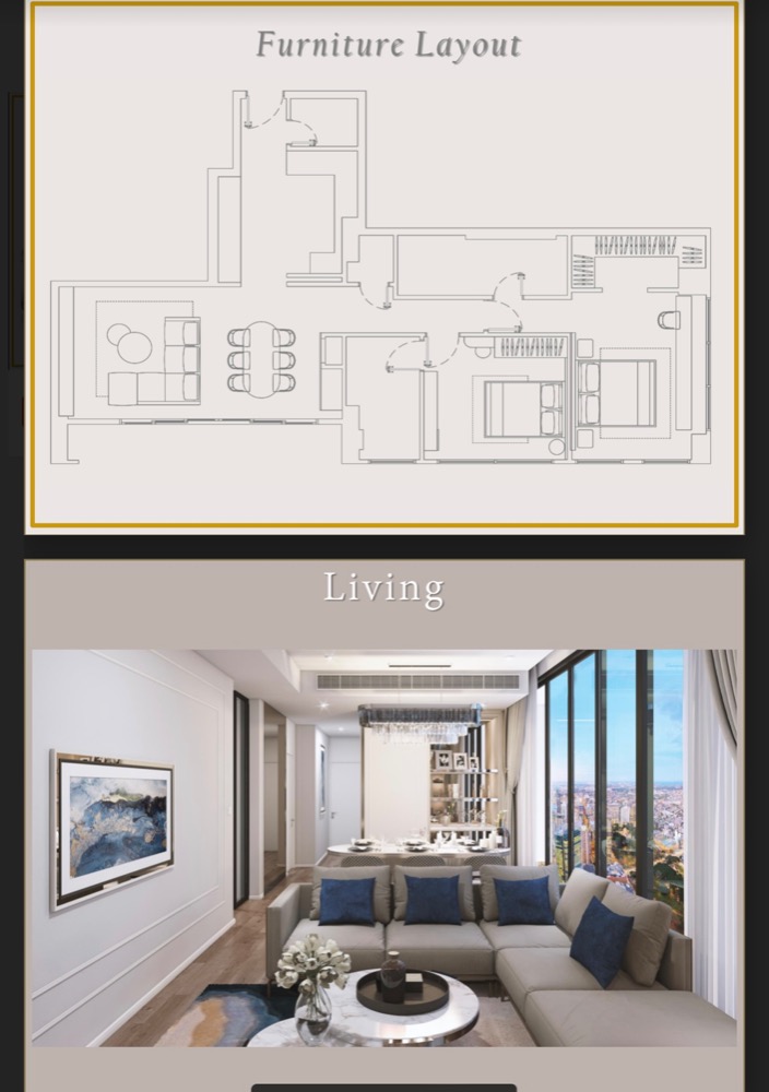 for rent Muniq langsuan 2bed nice room 🌟🌟🌟❤️ – รูปที่ 4