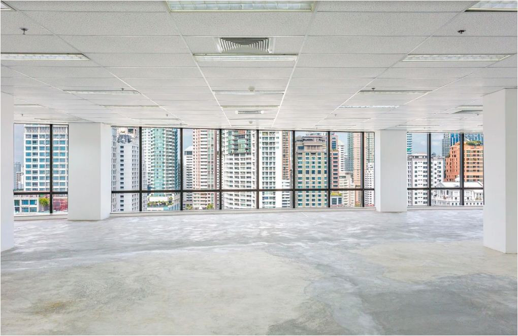 Office Sathorn, Silom, Bang Rak, Harinthon Building, MRT Lumpini Station, Silom, Bang Rak District, rental area starting from 80 sq m. Up, Tel. 02-512-5909, 084-543-4833. www.irentoffice.com Welcome to sell - rent office contracts – รูปที่ 3