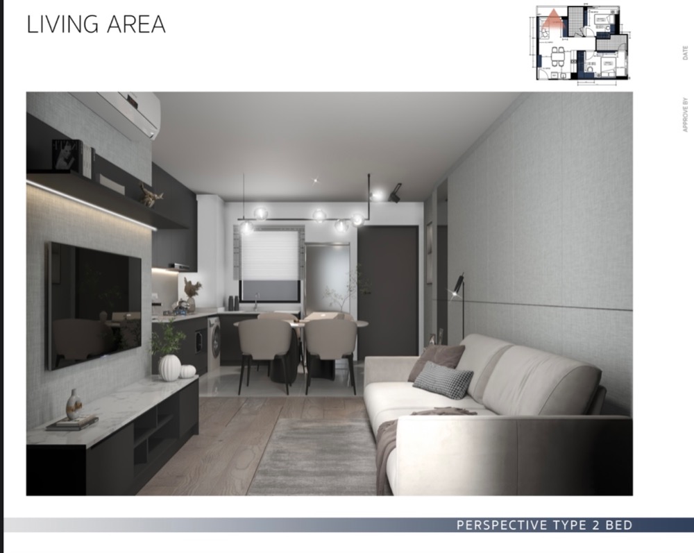 for rent Rhythm Rangnam 2 bed nice room ❤️🌟 – รูปที่ 3