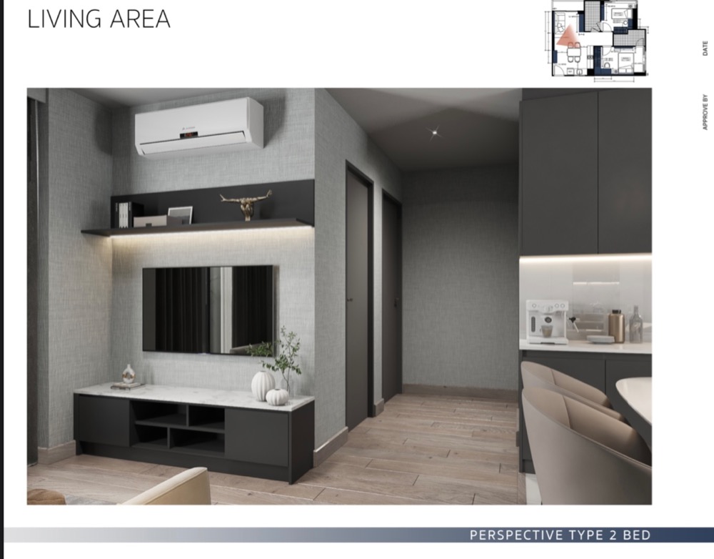 for rent Rhythm Rangnam 2 bed nice room ❤️🌟 – รูปที่ 4