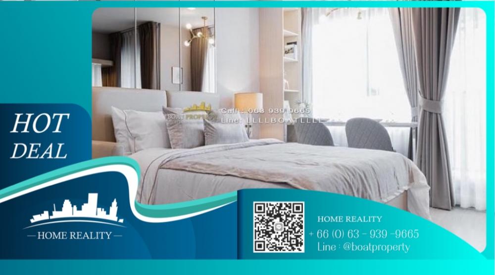 For Rent📍Studio 🛁Life Ladprao 📞0639399665Unit Size : 27 SQM