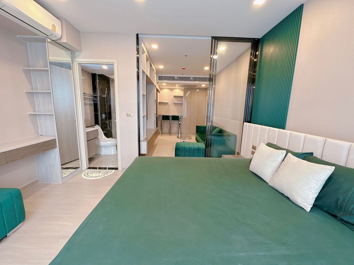 🌿 One 9 Five 🌿 ห้องสวย วิวสระน้ำ 🌃 1 ห้องนอน 35.50 ตร.ม ติด MRT พระราม 9 – รูปที่ 3