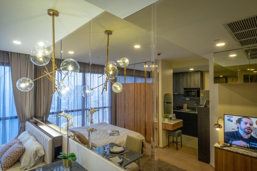 For rent Ashton Chula Silom studio high floor nice decor – รูปที่ 2