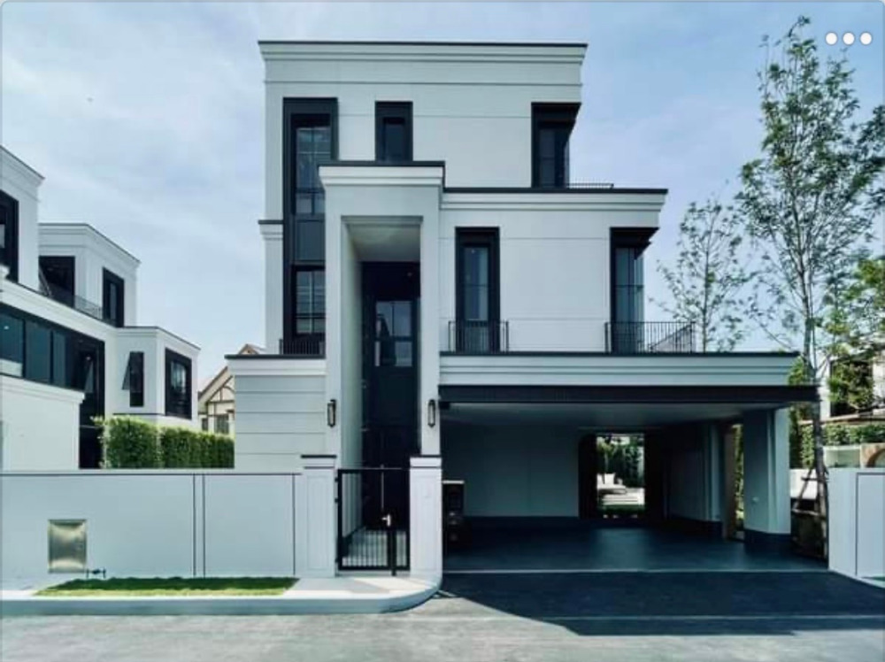 Malton Gates Krungthep Kreetha 71.9sqwah 4bed 4bath 34,000,000 Am: 0656199198