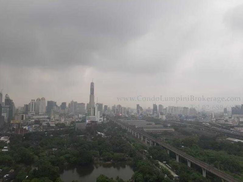 For rent 2 bedrooms Lumpini suite makkasan high floor Makkasan view – รูปที่ 3