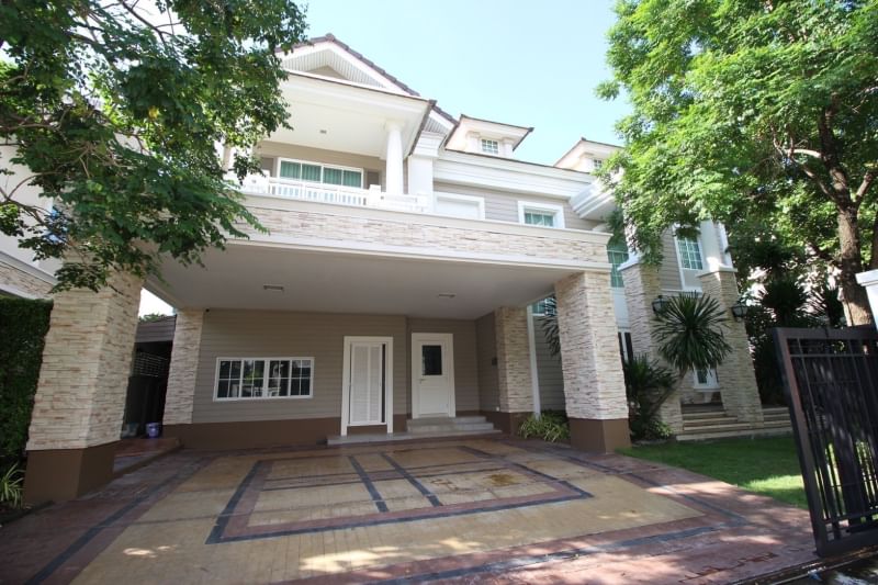 For rent, Narasiri Bangna, luxury villa, 4 bedrooms, fully furnished, near mega, near Narasiri Bangna Airport