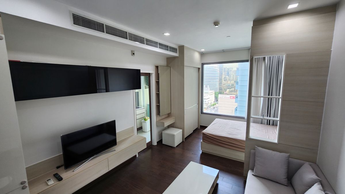 ให้เช่า คอนโด อโศก ใกล้MRTเพชรบุรี Q ASOKE 1 ห้องนอน () – รูปที่ 2