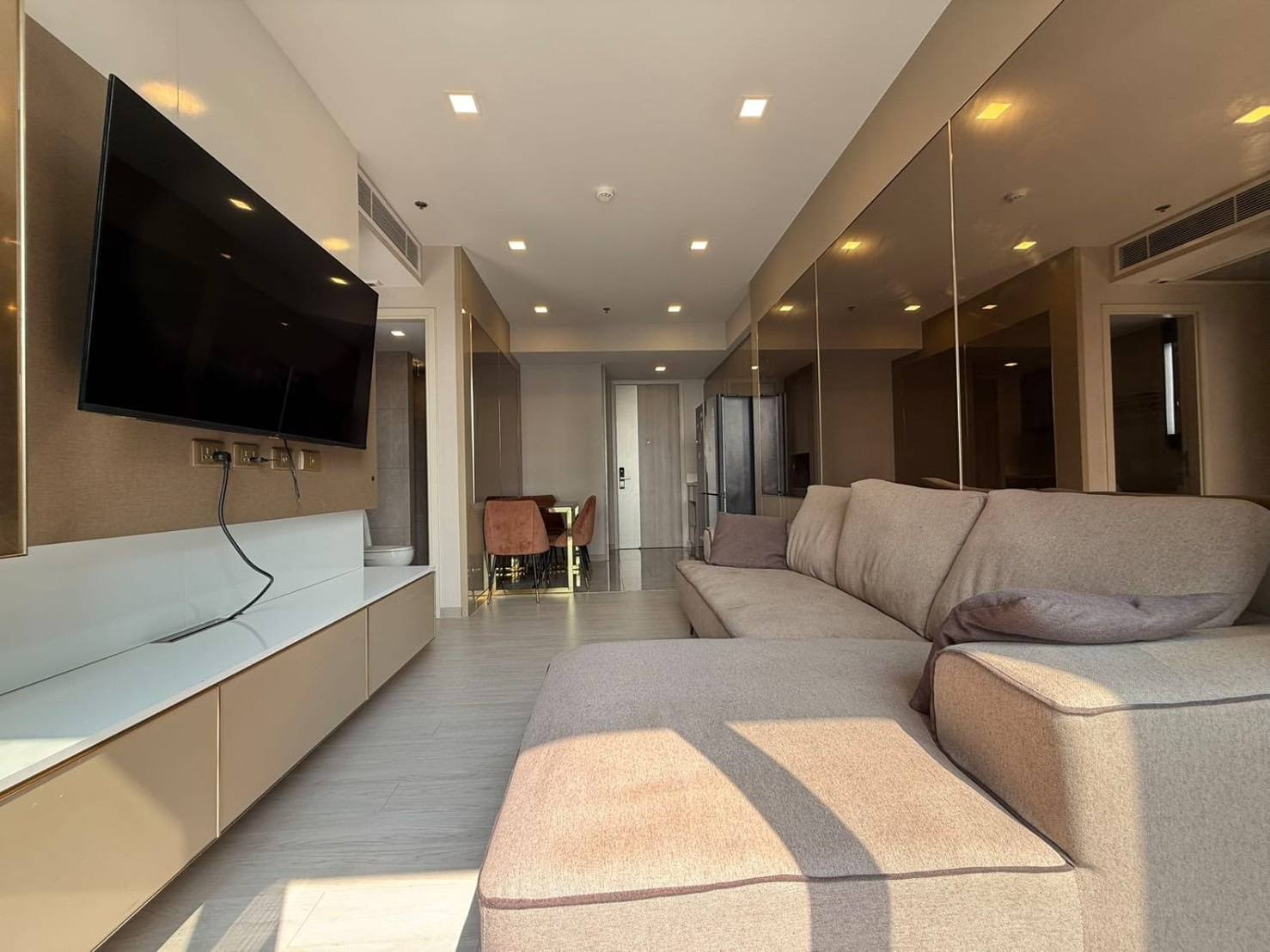 🌿 One 9 Five 🌿 ห้องแต่งสวย พร้อมเข้าอยู่  🛏 2 ห้องนอน 59 ตร.ม ติด MRT พระราม 9 – รูปที่ 3