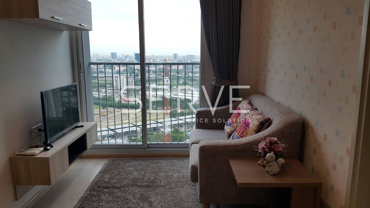 1 Bed Nice Room & Nice View Super High Fl 30+ Good Location MRT Thailand Cultural Centre 80 m. @ Noble Revolve Ratchada 1 Bed Nice Room & Nice View Super High Fl 30+ Good Location MRT Thailand Cultural Centre 80 m. @ Noble Revolve Ratchada