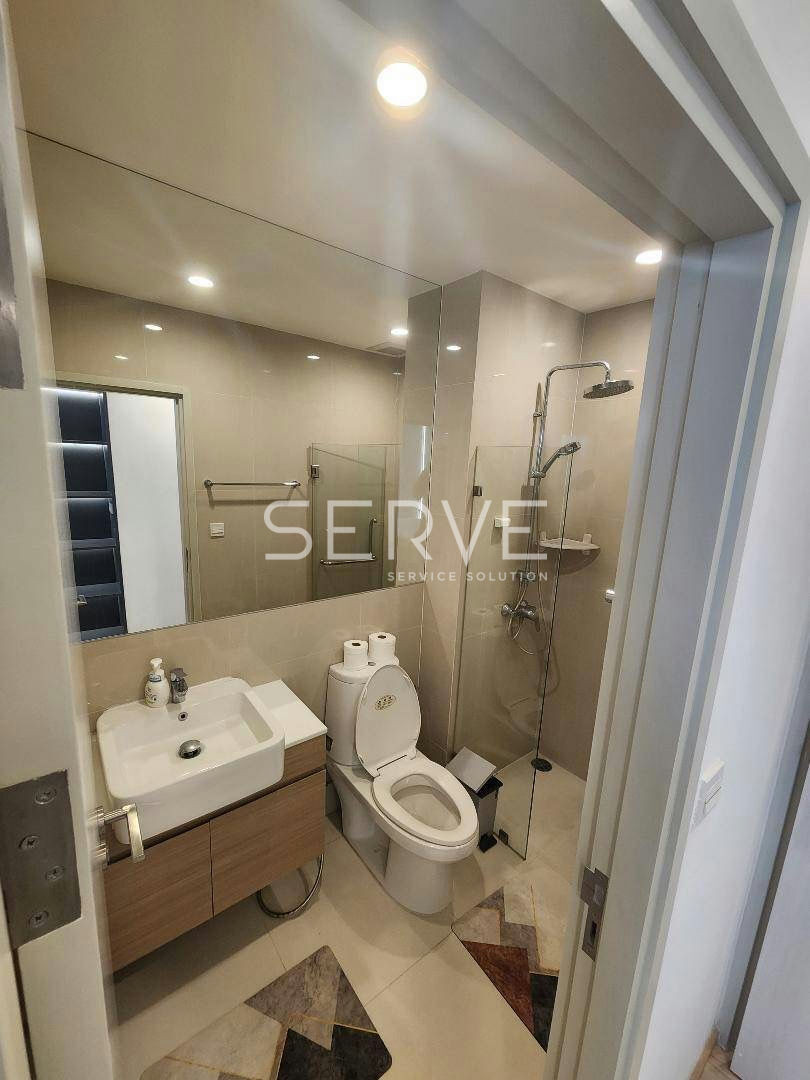 Corner Unit 2 Beds Large Room City View Fully furnished Good Location Close To MRT Thailand Cultural Centre Station, 80 m. @ Noble Revolve Ratchada 2  – รูปที่ 4