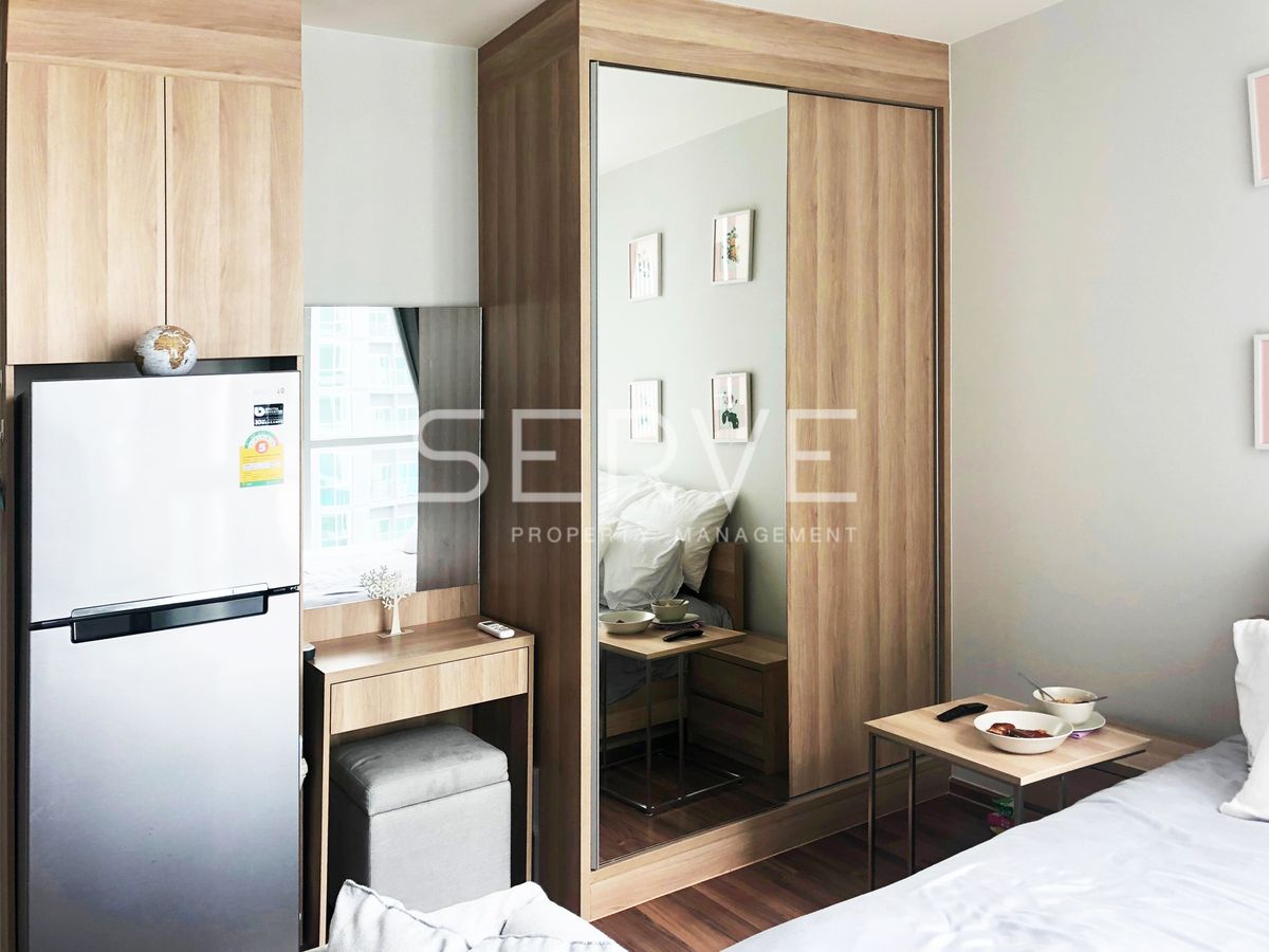 Nice Room & Good View Studio High Fl Condo in Ratchada Area Next to MRT Thailand Cultural Centre 80 m.@ Noble Revolve Ratchada 2 – รูปที่ 4