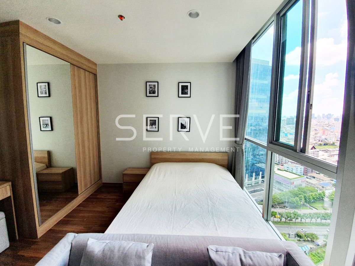 Nice Room & Good View Studio High Fl Condo in Ratchada Area Next to MRT Thailand Cultural Centre 80 m.@ Noble Revolve Ratchada 2 – รูปที่ 3