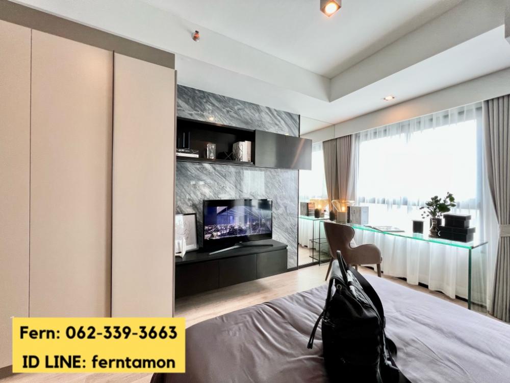 ฟรีเฟอร์+เครื่องใช้ไฟฟ้า ห้องสตูดิโอ ขนาด 26 ตรม. ห้องใหม่จากโครงการ Ideo Rama 9 - Asoke นัดชมโครงการกับเซลล์โดยตรง โทร. 062-339-3663 – รูปที่ 3