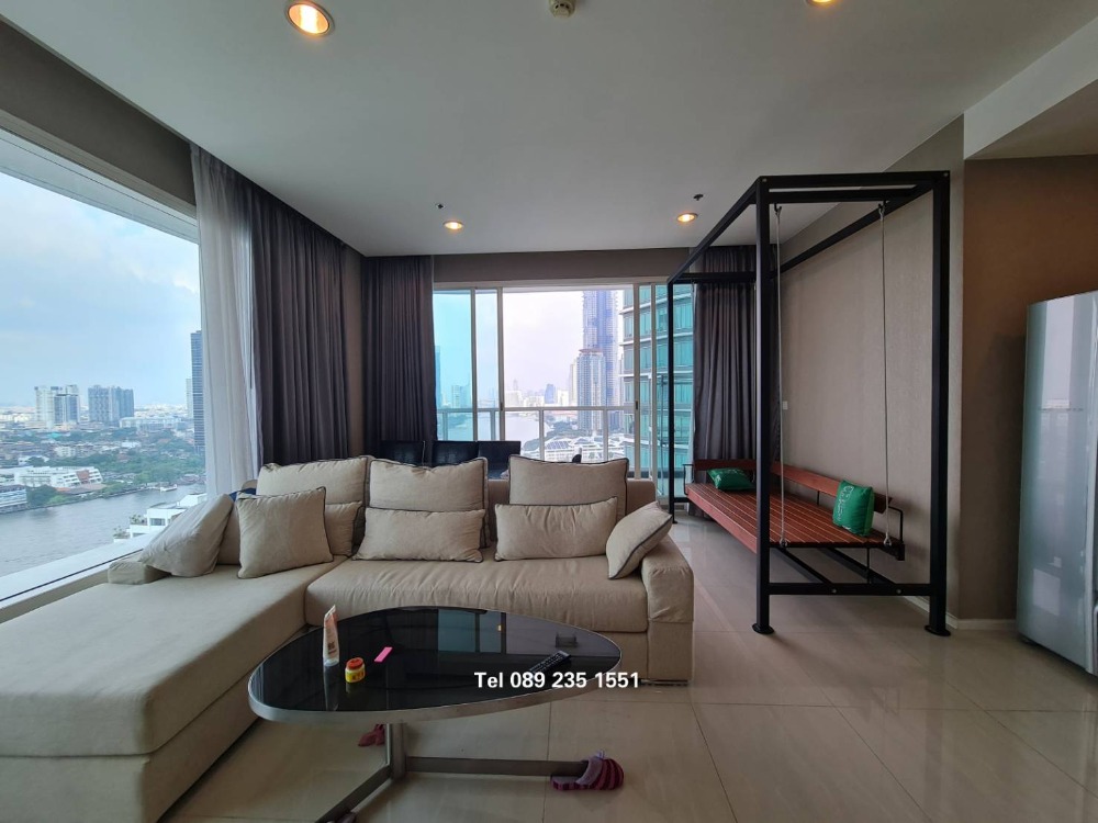 For Sell Menam Residences 2 bed, high floor, with luxury built-in furniture, special price For Sell Menam Residences 2 bed, high floor, with luxury built-in furniture, special price