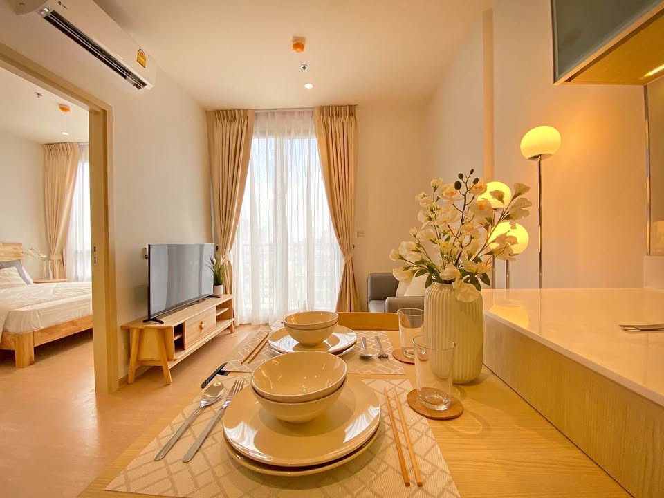 🌿 Maru Ekkmai 🌿 ห้องสวย ตกแต่งน่าอยู่ 🛏 1 ห้องนอน - 32 ตร.ม. ราคาต่อรองได้!!! ใกล้ BTS เอกมัย – รูปที่ 2