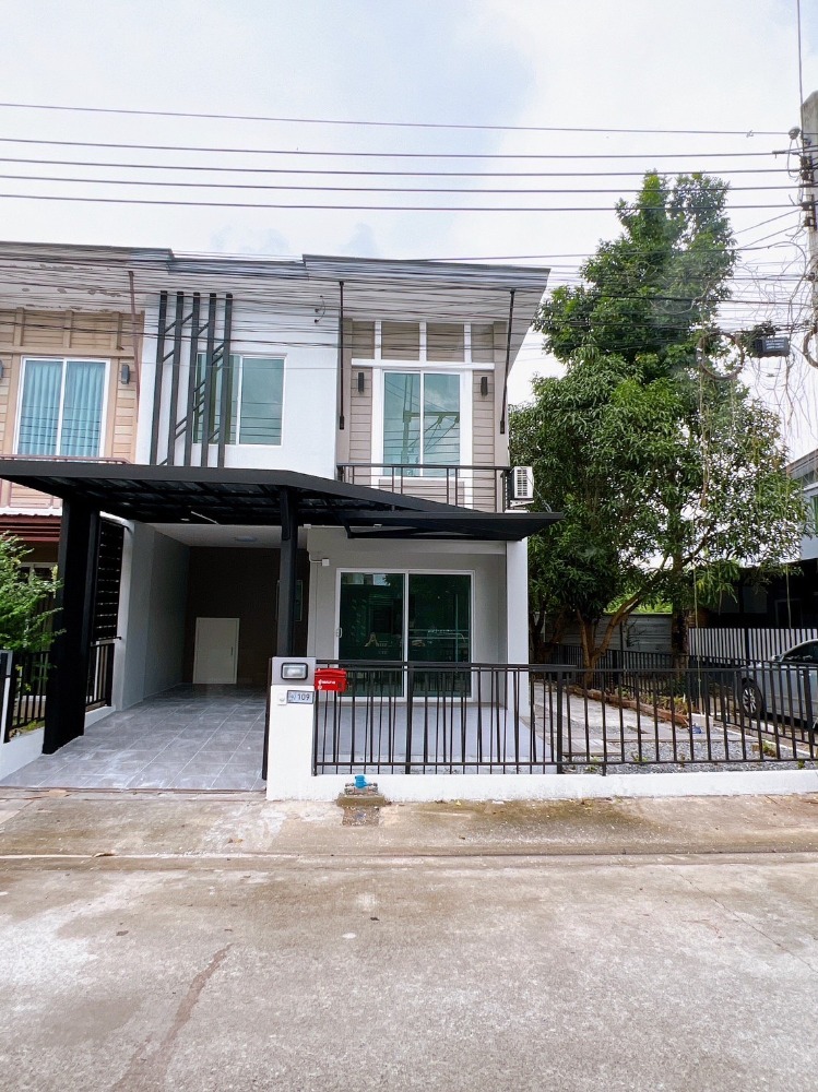 ขายต่ำกว่าประเมิน ทาวน์โฮม 2 ชั้น ม.พฤกษาไพร์ม94 ซอยสายไหม 56 เนื้อที่ 28.5 ตร.วา บ้านมี 3 นอน 2 น้ำ – รูปที่ 2