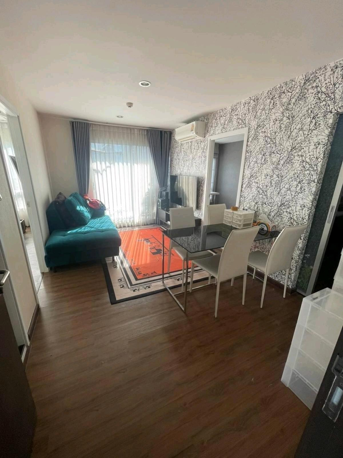 Condo for rent, Hallmark Chaengwattana, room size 48 sq m, 2 bedrooms, 47/161, 7th floor, Building B. Condo for rent, Hallmark Chaengwattana, room size 48 sq m, 2 bedrooms, 47/161, 7th floor, Building B.