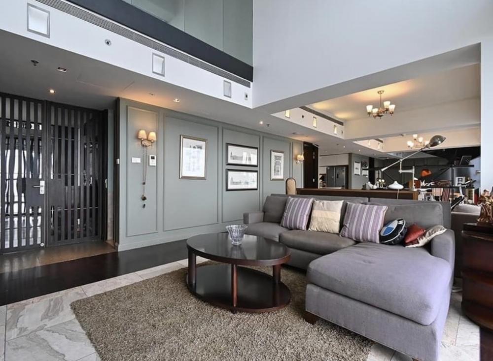 Rental : Duplex Penhouse At The Met Sathorn , 4 Bed 5 Baath, 54-55 Floor , 366 sqm. , Buidling D – รูปที่ 3
