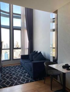 Duplex high floor for rent Q Chidlom 1 bedroom 2 baths