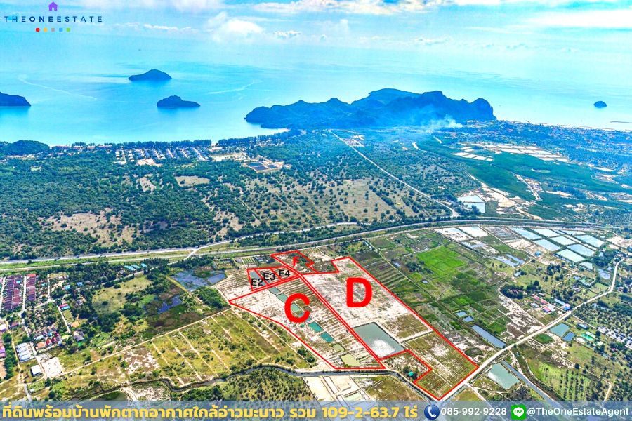 📣 Land plus house, land for sale 109-2-63.7 rai near Ao Manao. Plus a house worth 4 million for free! Koh Lak Subdistrict, Mueang District, Prachuap Khiri Khan Province The Best ! | Tel. 085-992-9228 – รูปที่ 3
