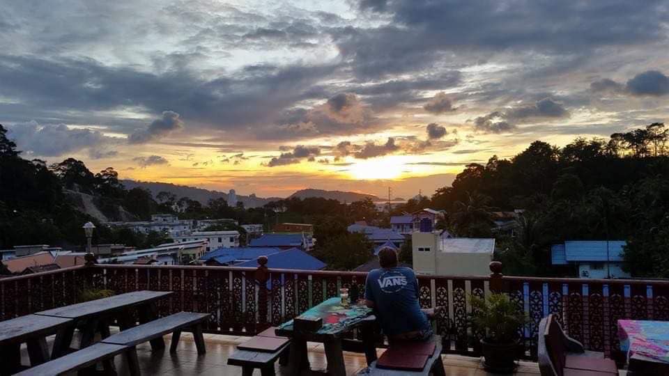 Land for sale, area 1 rai With buildings, restaurants, Soi Kuan Yang, Patong, sea and mountain views. – รูปที่ 4