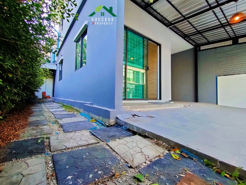 Townhouse for sale, Pruksa Ville, Ring Road - On Nut, special rim plot, 25.4 sq.w., 4 bedrooms, with an area next to the house, very new condition, near Makkah Bangna – รูปที่ 3