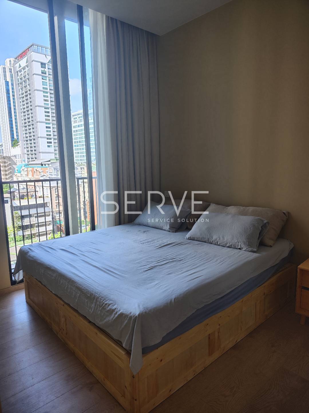🔥25K🔥- 1 Bed 33.71 sq.m. Good Location Close to BTS Asok & MRT Sukhumvit 550 m. at Noble BE19 Condo / For Rent