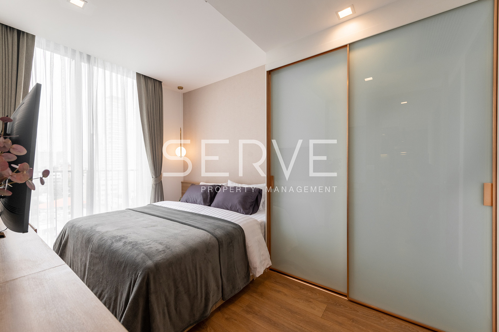 🔥39K🔥 - Nice Room 2 Beds with Bathtub 51.69 sq.m. East side Close to BTS Phrom Phong 500 m. at Noble BE33 Condo / For Rent – รูปที่ 3