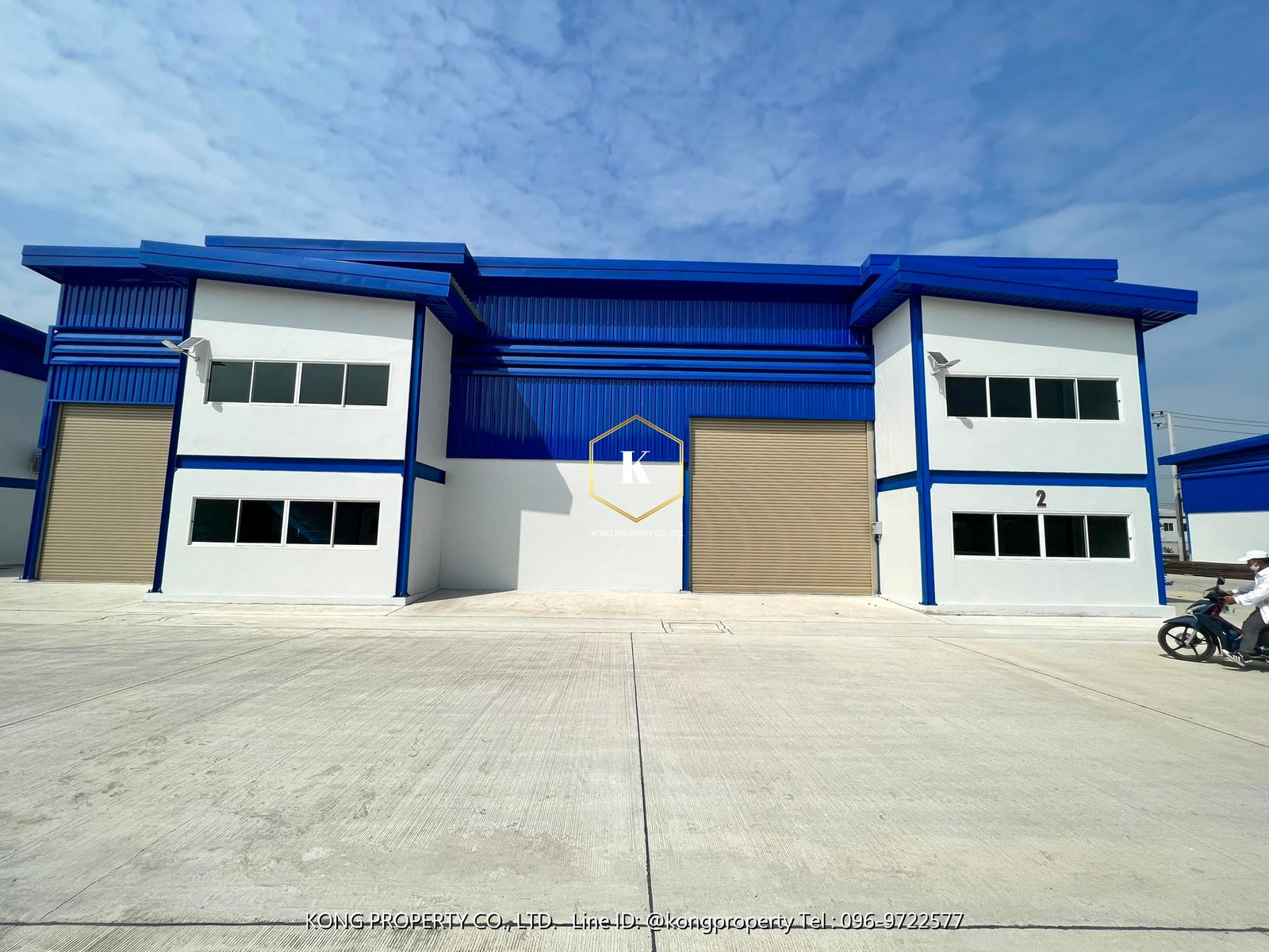 Warehouse for rent with office near 340 Lahan Road, Bang Bua Thong, Nonthaburi, area 334-574 sq m. – รูปที่ 3