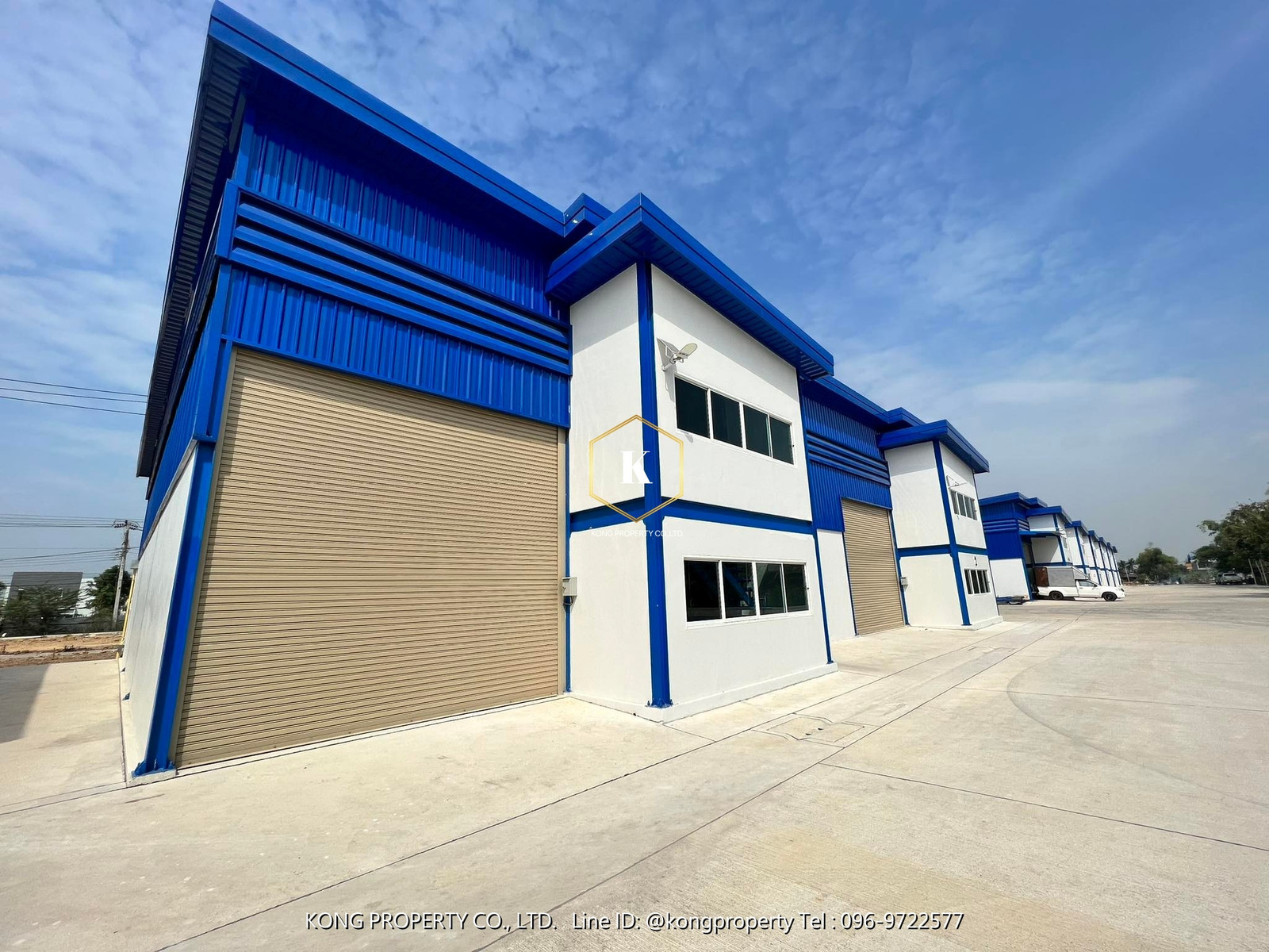 Warehouse for rent with office near 340 Lahan Road, Bang Bua Thong, Nonthaburi, area 334-574 sq m. – รูปที่ 2